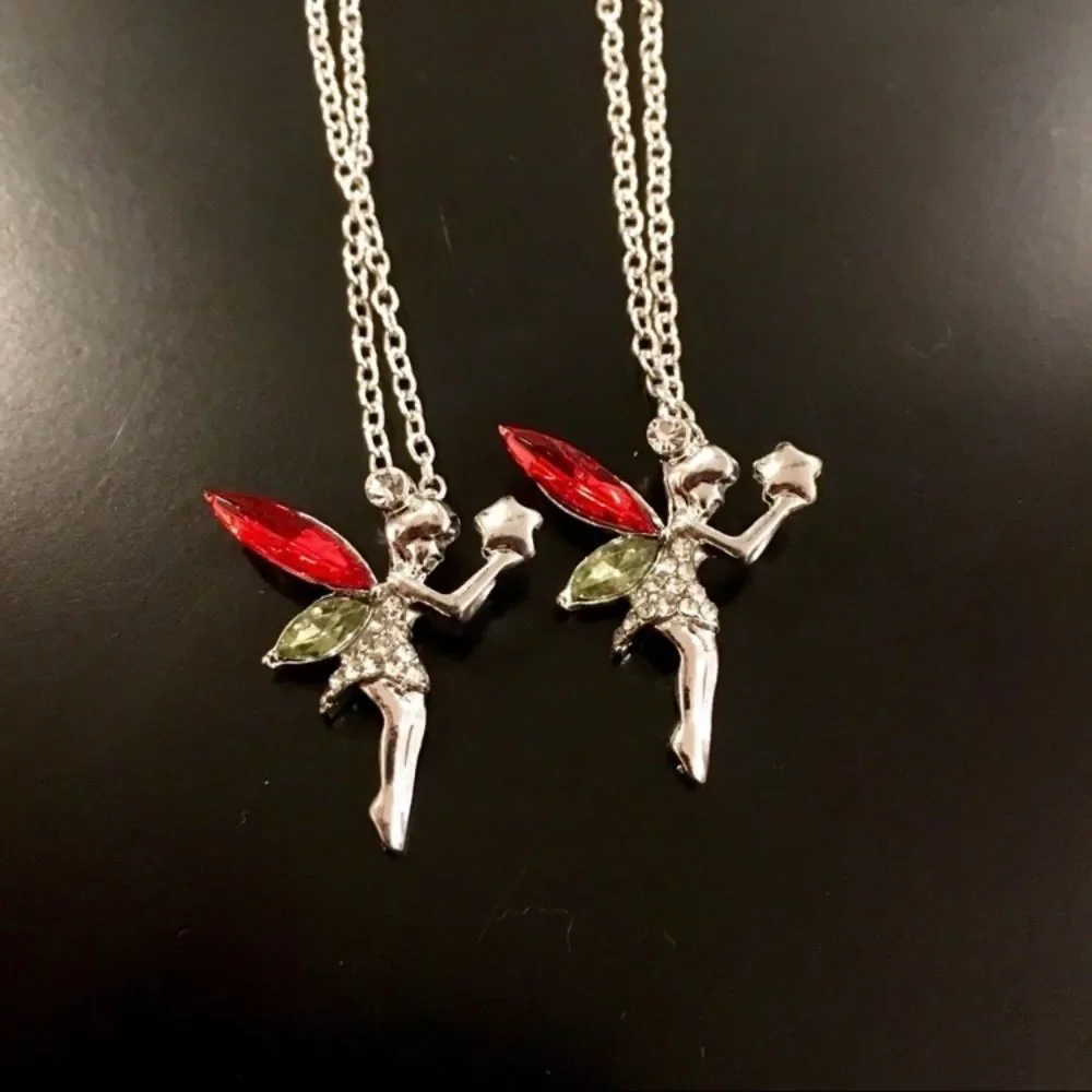 K Fairy Pendant Necklace